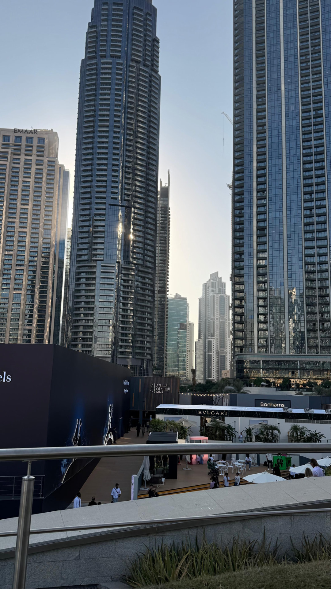 Dubai Watch Week 2025 event grounds and brand villages